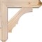 Ekena Millwork Balboa Craftsman Smooth Bracket w/ Offset Brace, Douglas Fir, 5 1/2"W x 20"D x 20"H BKT0604X20X20BOA04SDF - alternate 3